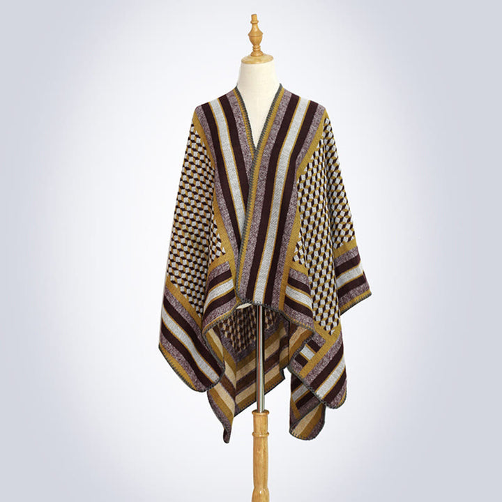 Châle tibétain en Buddha Stones , motif classique, écharpe de voyage confortable et chaude pour l'hiver - image 23