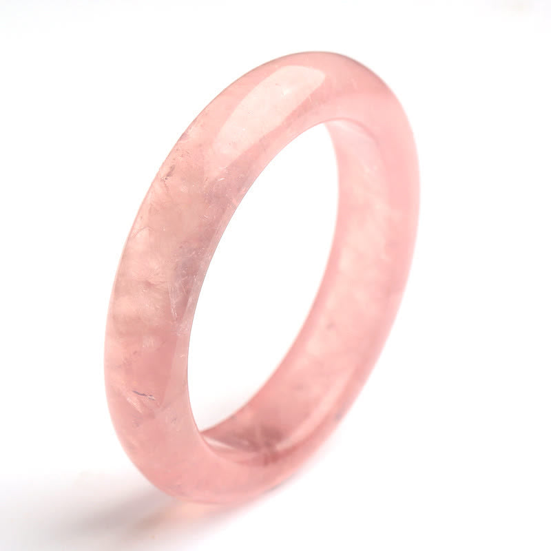 Bracelet de soins et d'amour en quartz rose naturel Buddha Stones