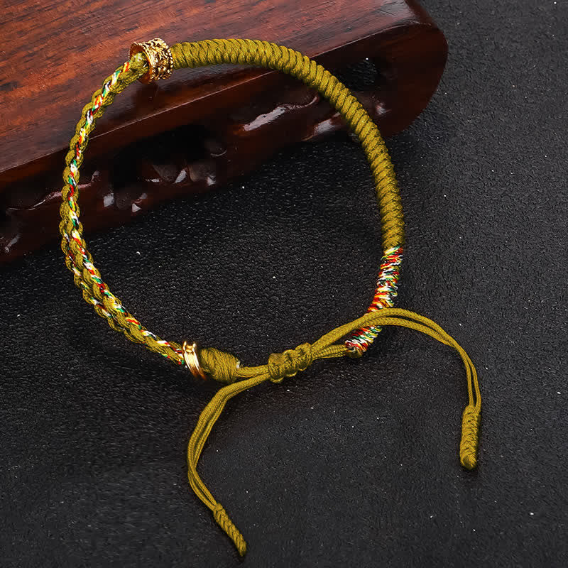 Bracelet de protection et de chance en Buddha Stones Om Mani Padme Hum