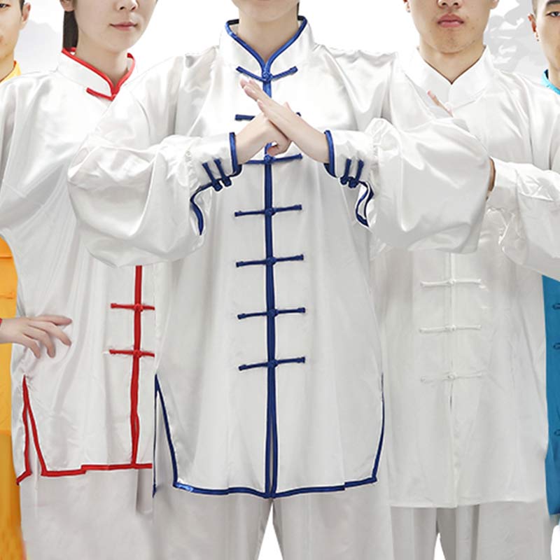 Ensemble de vêtements unisexes à motifs simples avec Buddha Stones pour méditation, prière, spirituel, zen, tai-chi, qigong - image 1