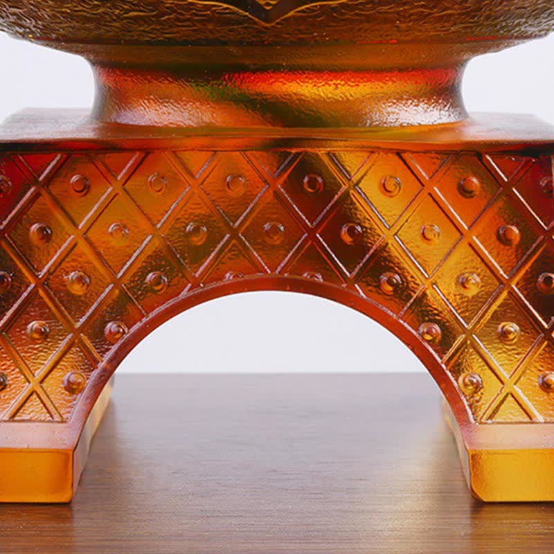 Bol au trésor en cristal PiXiu de Liuli fait à la main, pièce d'art pour décoration de la maison - image 13