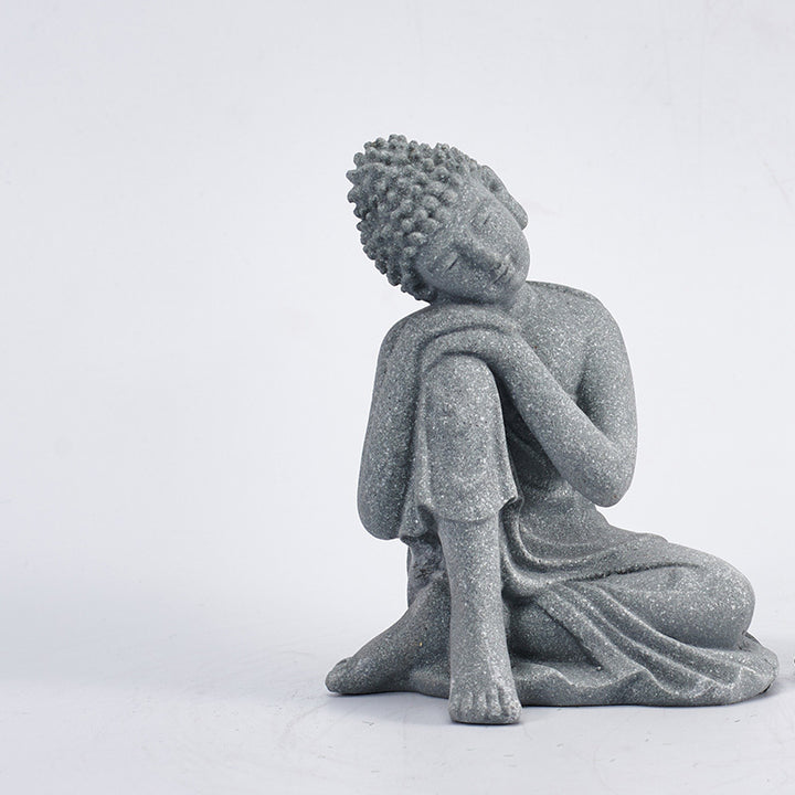 Buddha Stones Méditation assise Bouddha Bénédiction Compassion Décoration - Petit - Bouddha de méditation - image 7