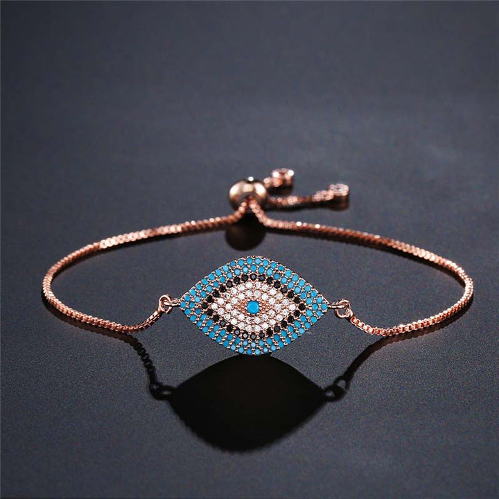 Bracelet de guérison et de protection contre le mauvais œil en Buddha Stones