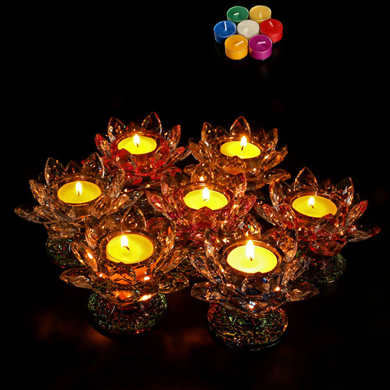 Chandelier décoratif en forme de lotus tibétain - image 1