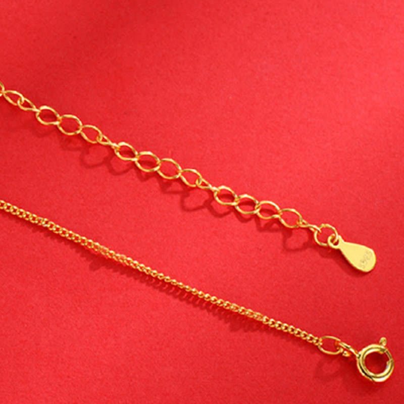 Collier pendentif porte-bonheur en argent sterling 925 Buddha Stones et nuages ​​de bon augure en jade Hetian incrusté de jade Hetian - image 7