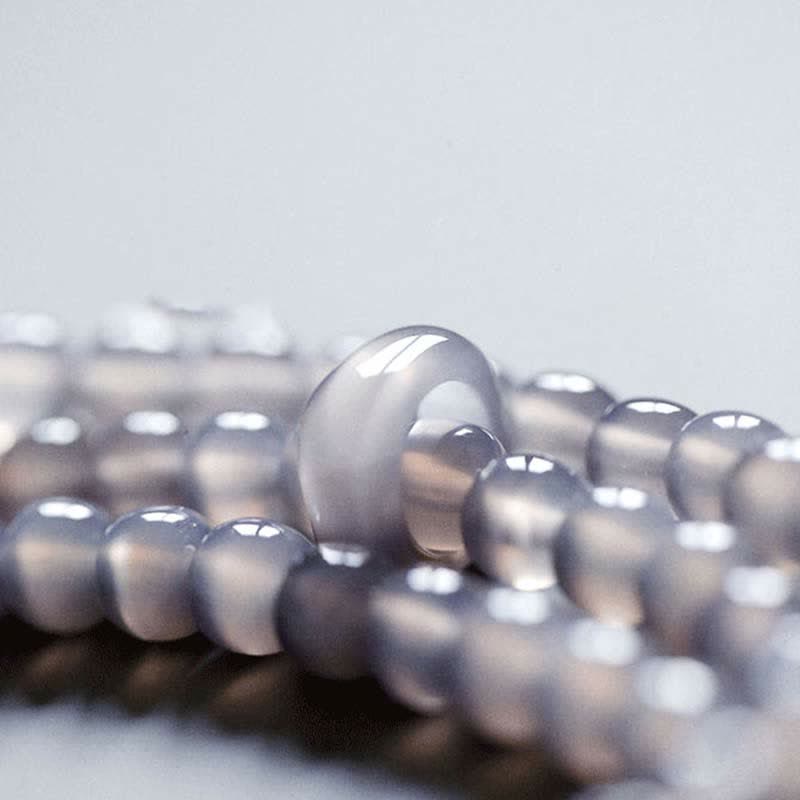 Bracelet de guérison et de méditation en cristal d'améthyste naturelle
