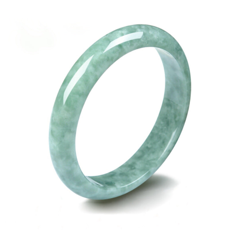 Bracelet de prospérité en jade naturel Buddha Stones