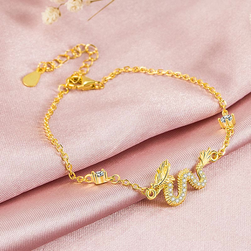 Bracelet en argent sterling 925 Buddha Stones Année du Dragon Bracelet porte-bonheur en corde rouge - image 11