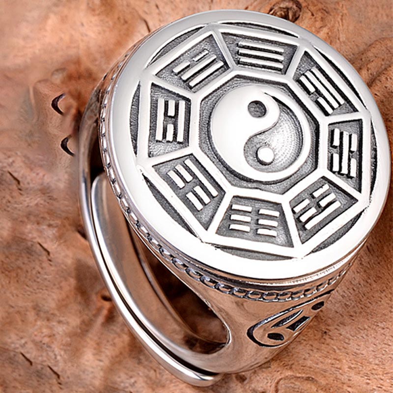 Bague réglable équilibre Yin Yang - image 1