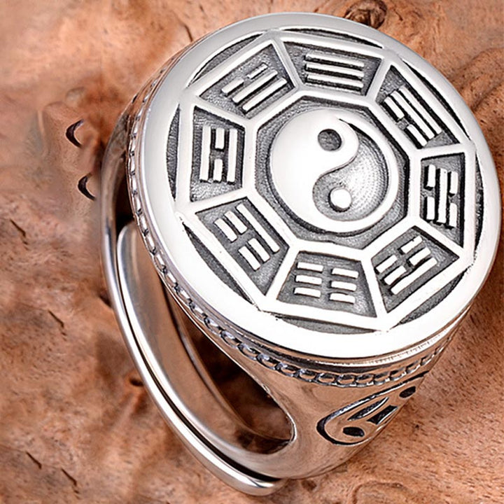 Bague réglable équilibre Yin Yang - image 1