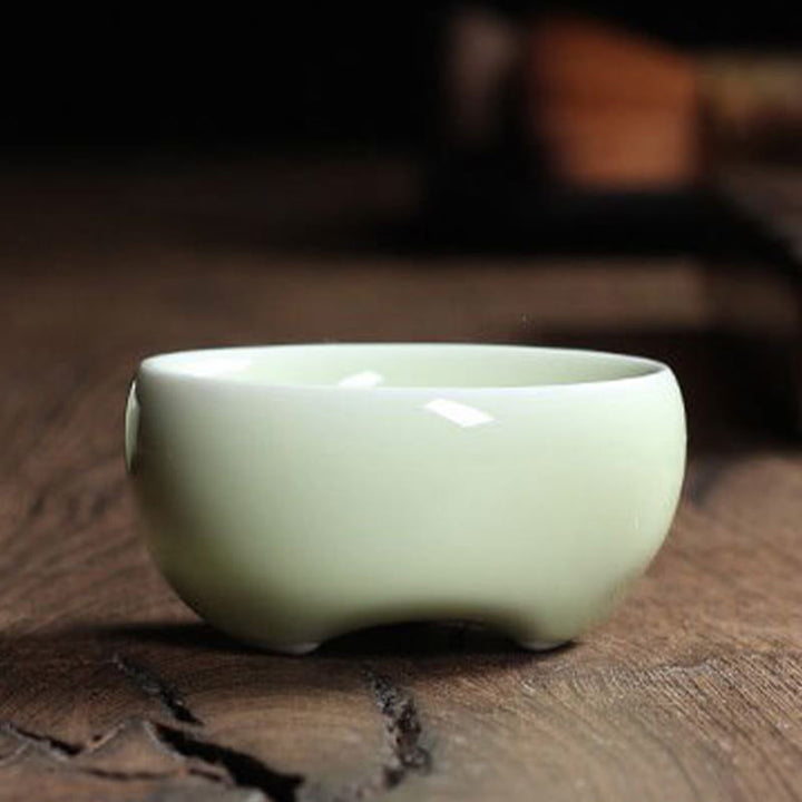 Buddha Stones Poisson Koi Coloré Tasse à Thé en Céramique Tasse à Thé Kung Fu Bol