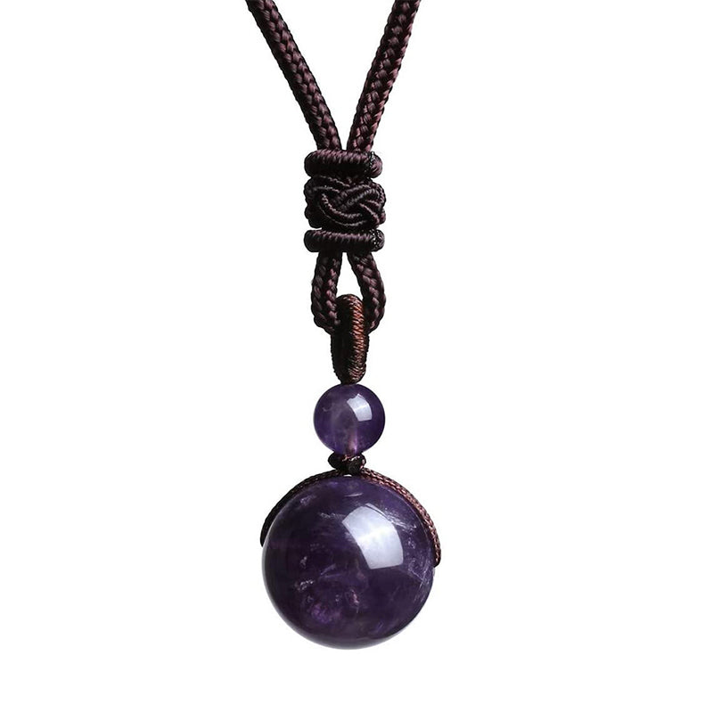 Ensemble collier et bracelet en œil de tigre tibétain Buddha Stones