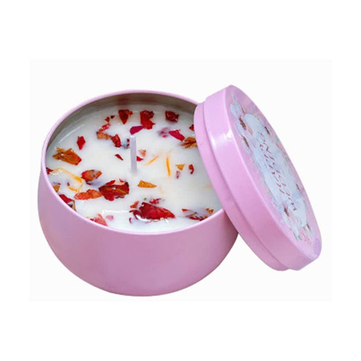 Bougie parfumée à la cire de soja au thé blanc, fleur de gingembre, lavande et gardénia, cadeau pour la famille et les amis - Oolong à la pêche blanche - image 28