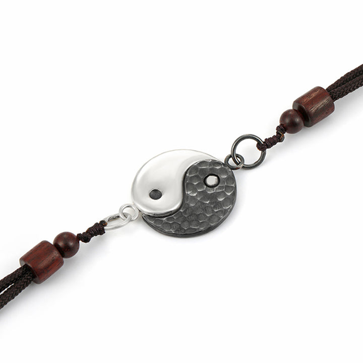 Collier pendentif en argent sterling 990 avec Buddha Stones et harmonie Yin Yang - image 12
