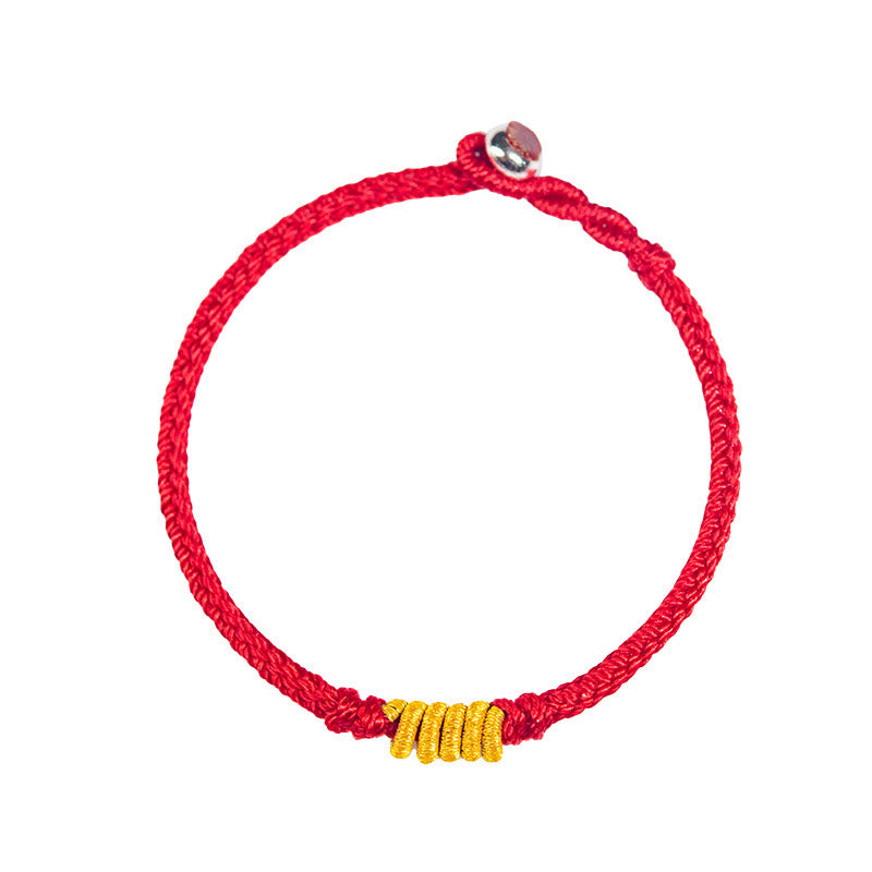 Bracelet tressé en corde avec nœud King Kong fabriqué à la main par Buddha Stones