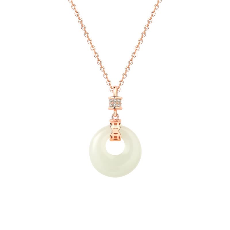 Buddha Stones et pièce de monnaie en jade blanc Hetian - image 4