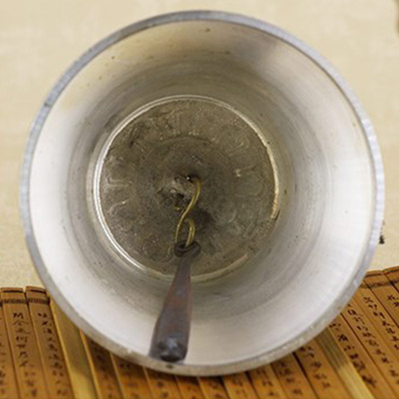 Ensemble de décoration en cuivre avec cloche de méditation tibétaine et vajra dorje Buddha Stones - image 11