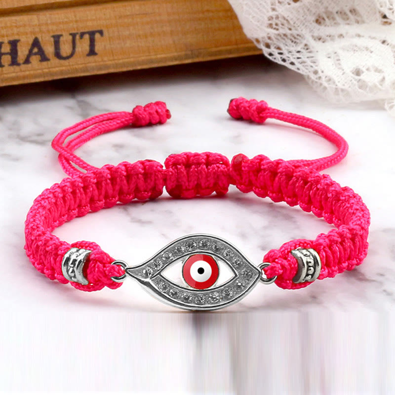 Bracelet en corde avec Buddha Stones pour éloigner le mauvais œil et les mauvais esprits