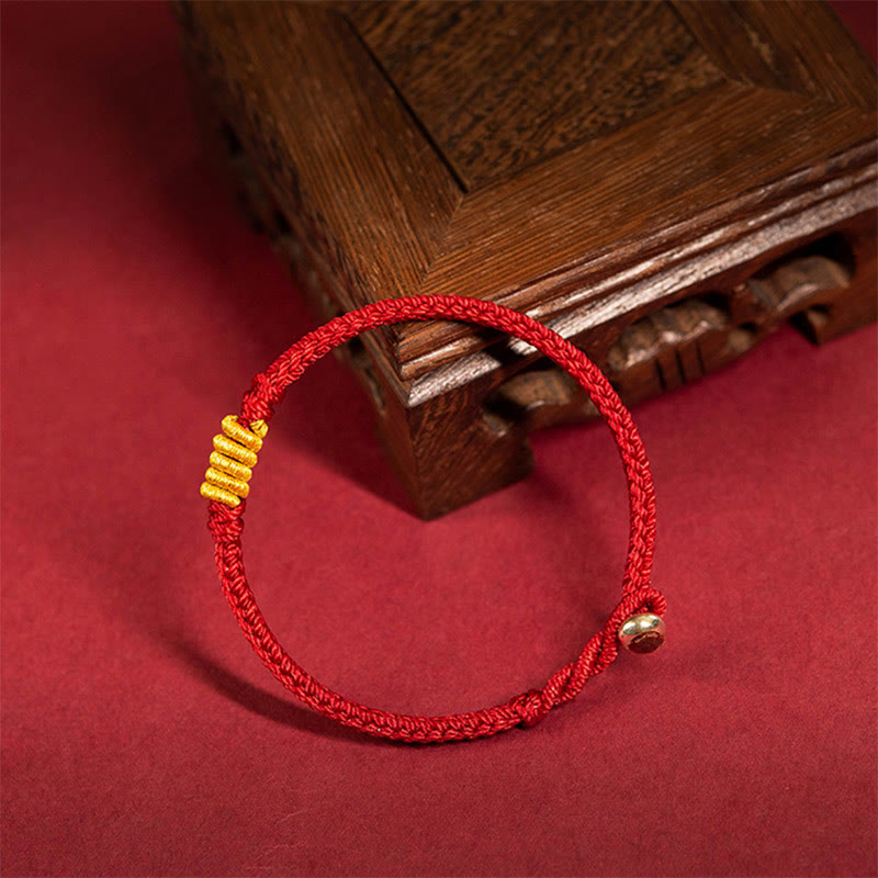 Bracelet tressé en corde avec nœud King Kong fabriqué à la main par Buddha Stones