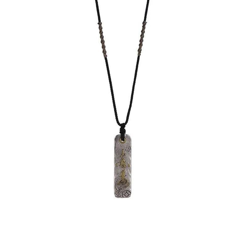 Collier pendentif en cuivre avec Buddha Stones pour faire fortune - image 9