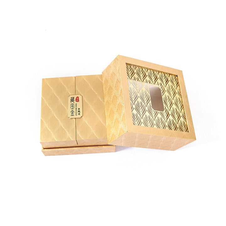 Coffret cadeau à motif de plumes pour rangement de bijoux rétro - image 19
