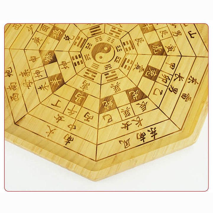 Carte Feng Shui Bambou Bagua Carte Harmonie Énergie