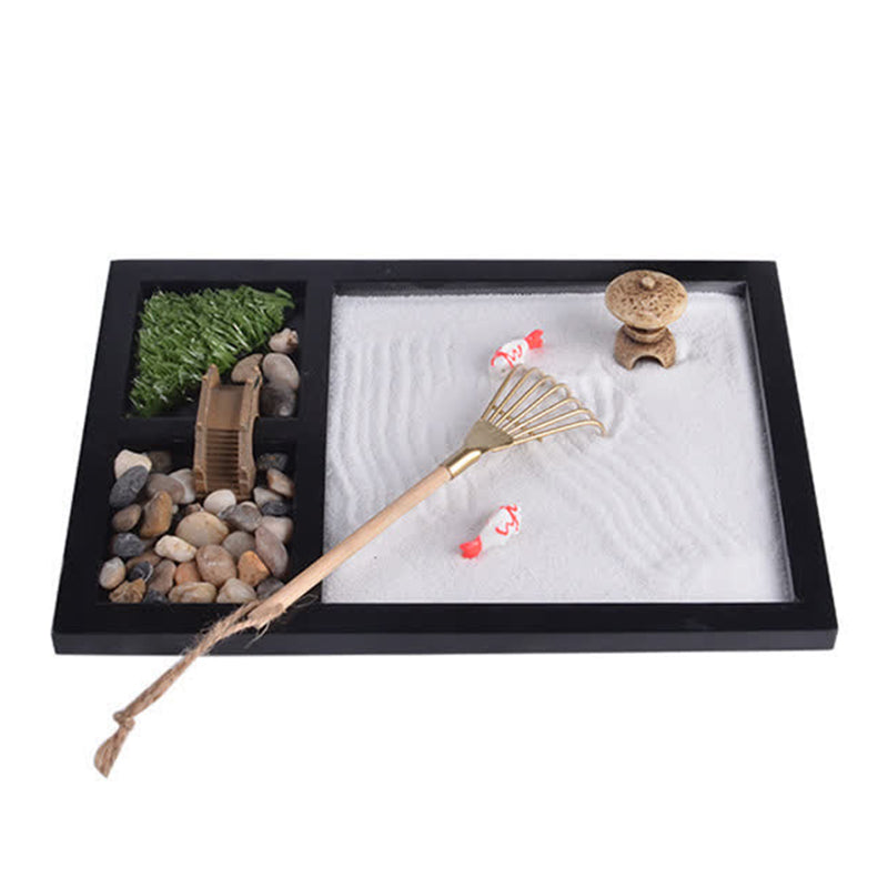 Buddha Stones Poisson Koi Petit Pont Calme Paix Méditation Jardin Zen Décoration - image 10