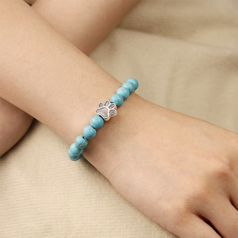 Buddha Stones Bracelet en pierre « Sauvez un chien » - image 1