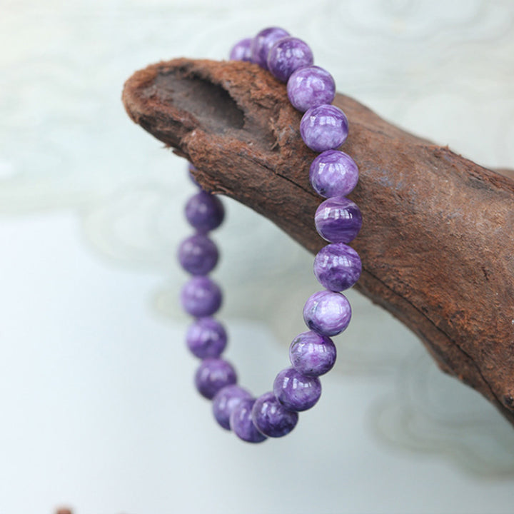 Bracelet de transformation positive en cristal d'améthyste