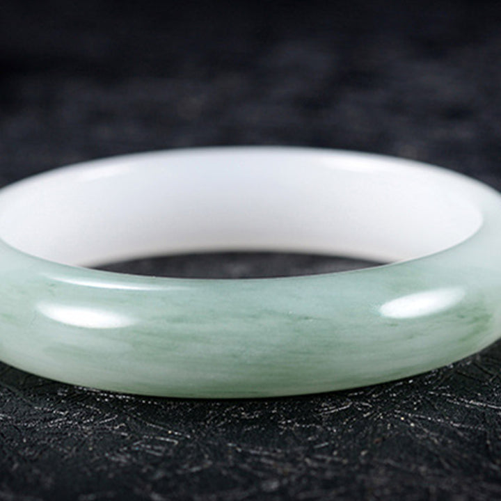 Bracelet de guérison porte-bonheur en jade naturel