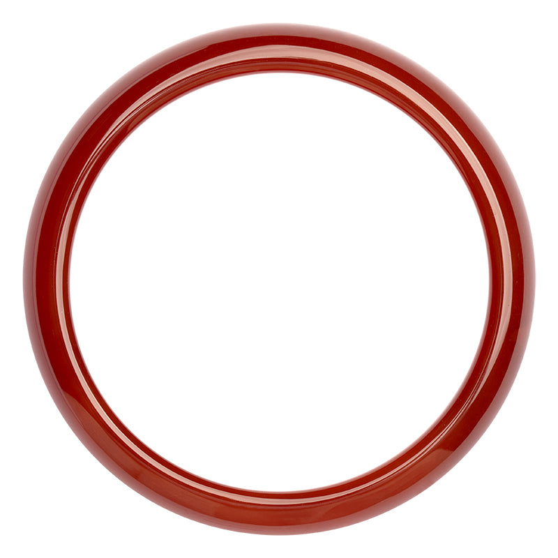 Bracelet de confiance en agate rouge naturelle de Buddha Stones - image 7