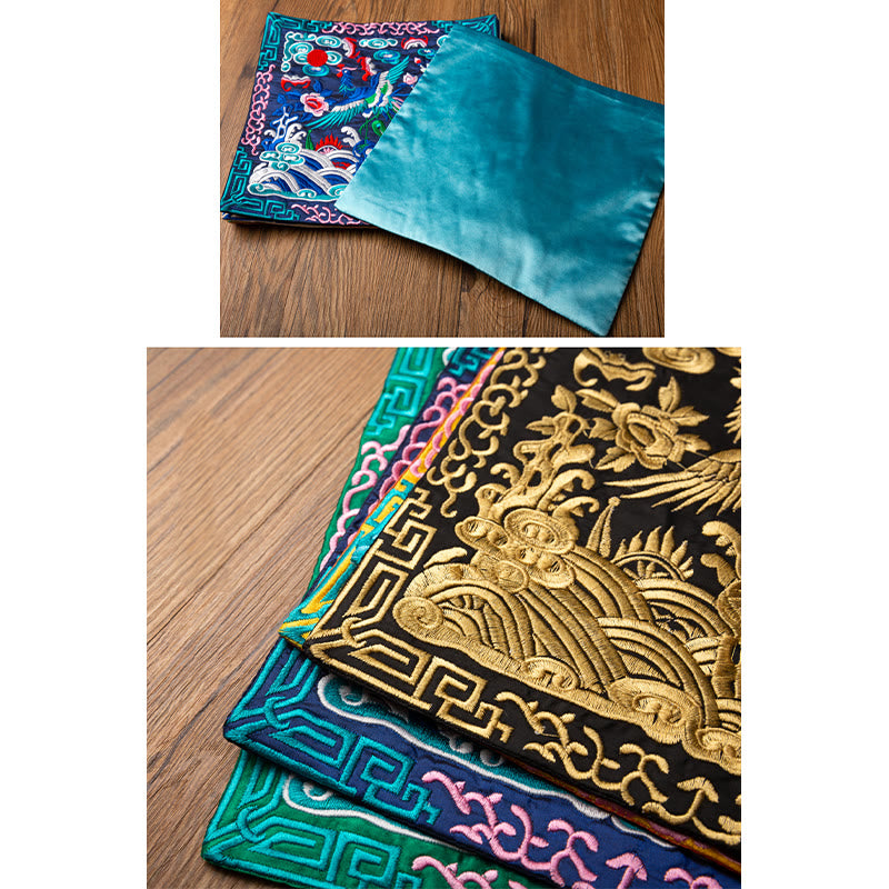 Dessous de Buddha Stones Phoenix Dragon Kirin Dessous de verre pour tasse à thé Dessous de verre Kung Fu