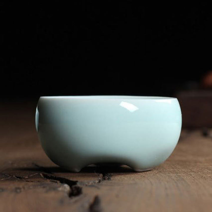 Buddha Stones Poisson Koi Coloré Tasse à Thé en Céramique Tasse à Thé Kung Fu Bol