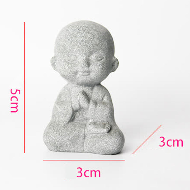 Buddha Stones Méditation Prière Statue de Bouddha Compassion Décoration de la maison