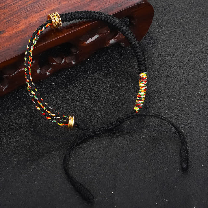 Bracelet de protection et de chance en Buddha Stones Om Mani Padme Hum
