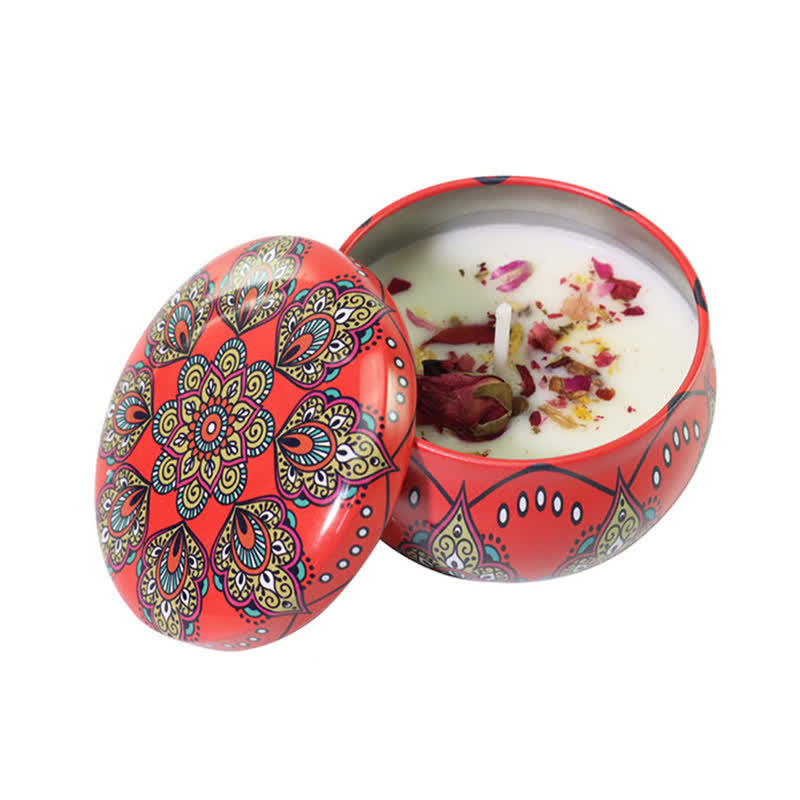 Bougie parfumée à la cire de soja au thé blanc, fleur de gingembre, lavande et gardénia, cadeau pour la famille et les amis - Lis - image 33