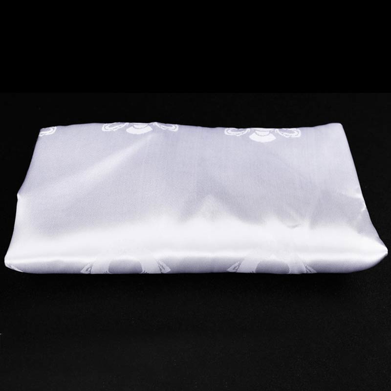 Décoration Khata de 5 couleurs avec bénédiction tibétaine - Blanc - image 6
