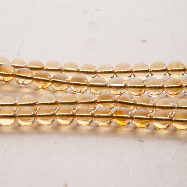 Bracelet Mala 108 Buddha Stones, citrine, bois de santal, turquoise, protection et prospérité - image 13