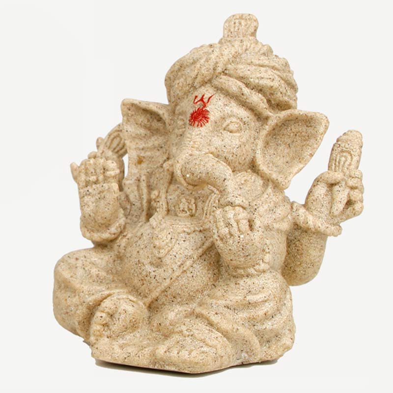 Statue d'éléphant Ganesh Ganpati Transformation Décoration de la maison