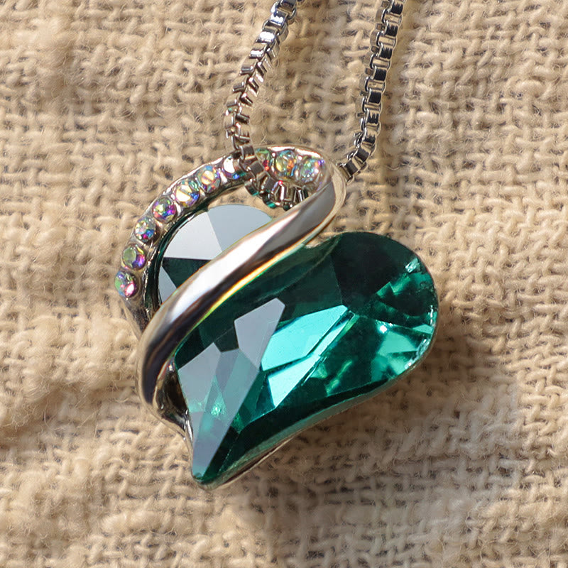 Collier pendentif énergie de guérison pierre de naissance coeur amour Buddha Stones