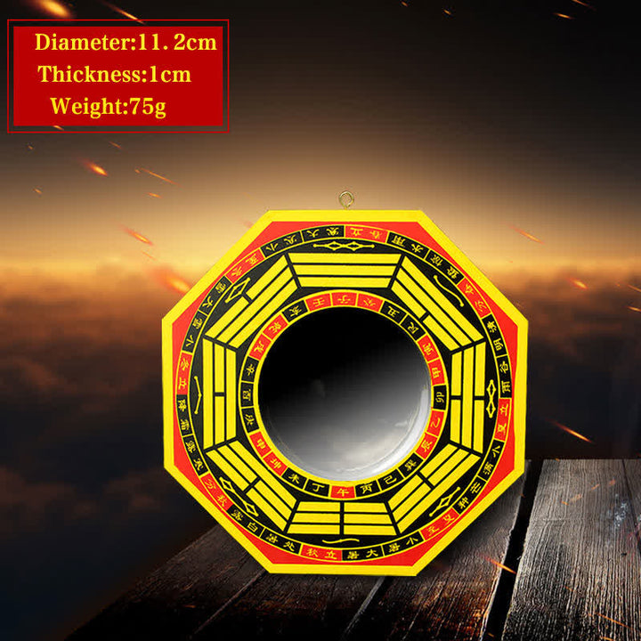 Miroir Feng Shui Bagua pour équilibrer l'énergie du salon