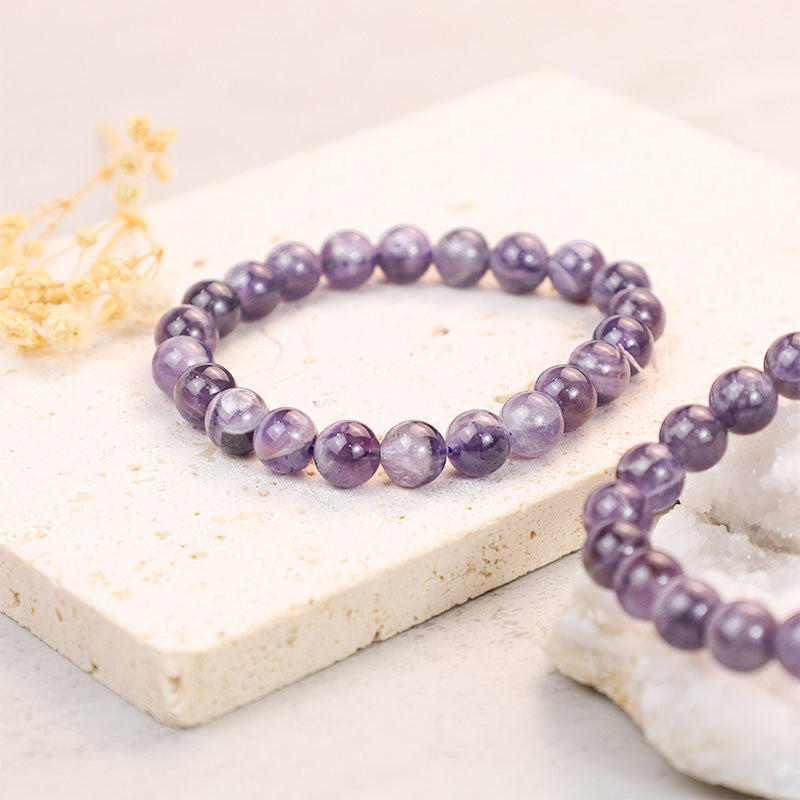Buddha Stones Le Bracelet Purificateur Améthyste