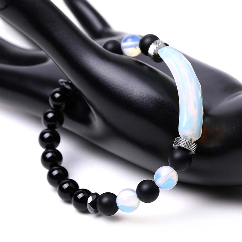 Bracelet de guérison en aventurine bleue naturelle en Buddha Stones