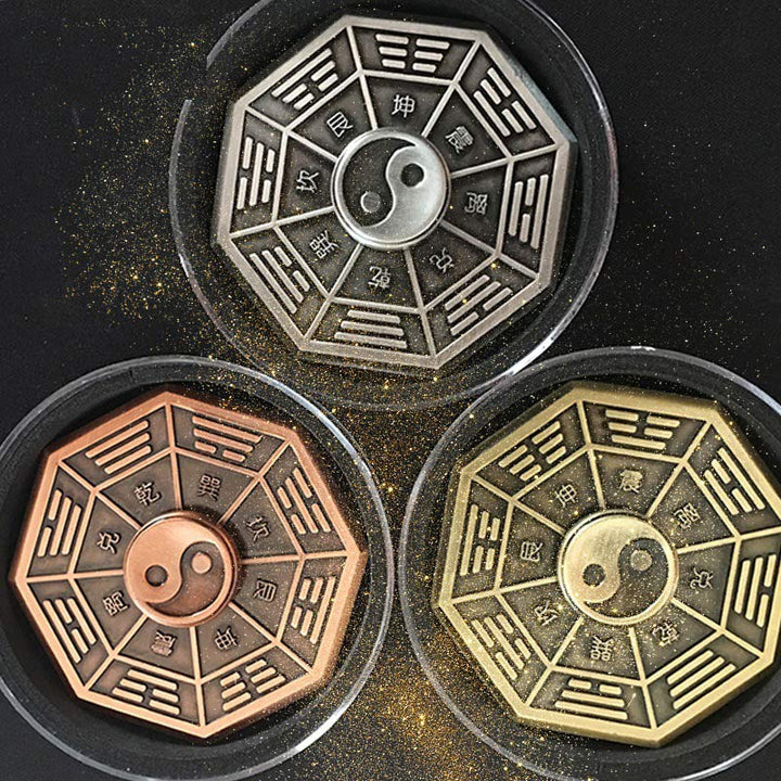 Buddha Stones Fidget Spinner Bénédiction Tai Chi Doigt Main Spinner Décoration - image 1
