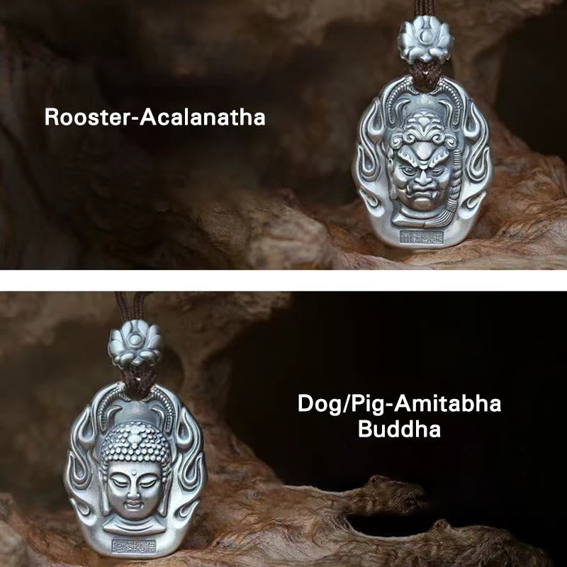 Buddha Stones Bouddha du zodiaque chinois Om Mani Padme Hum Lotus Compassion - image 24