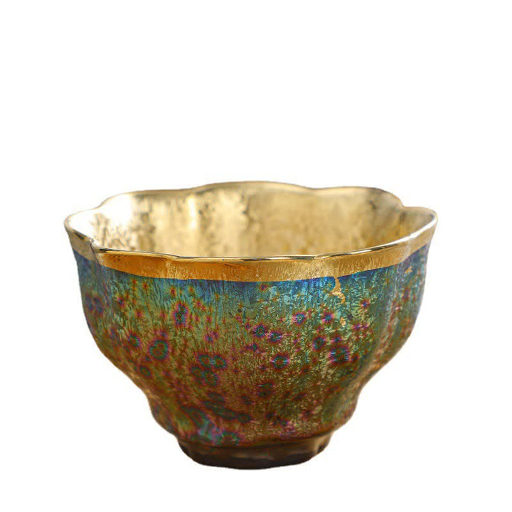 Tasses à thé en céramique colorées Buddha Stones