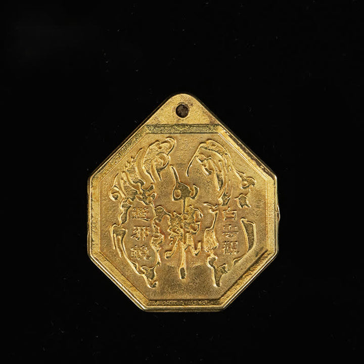 Carte Feng Shui Bagua Carte énergétique de l'équilibre du cuivre