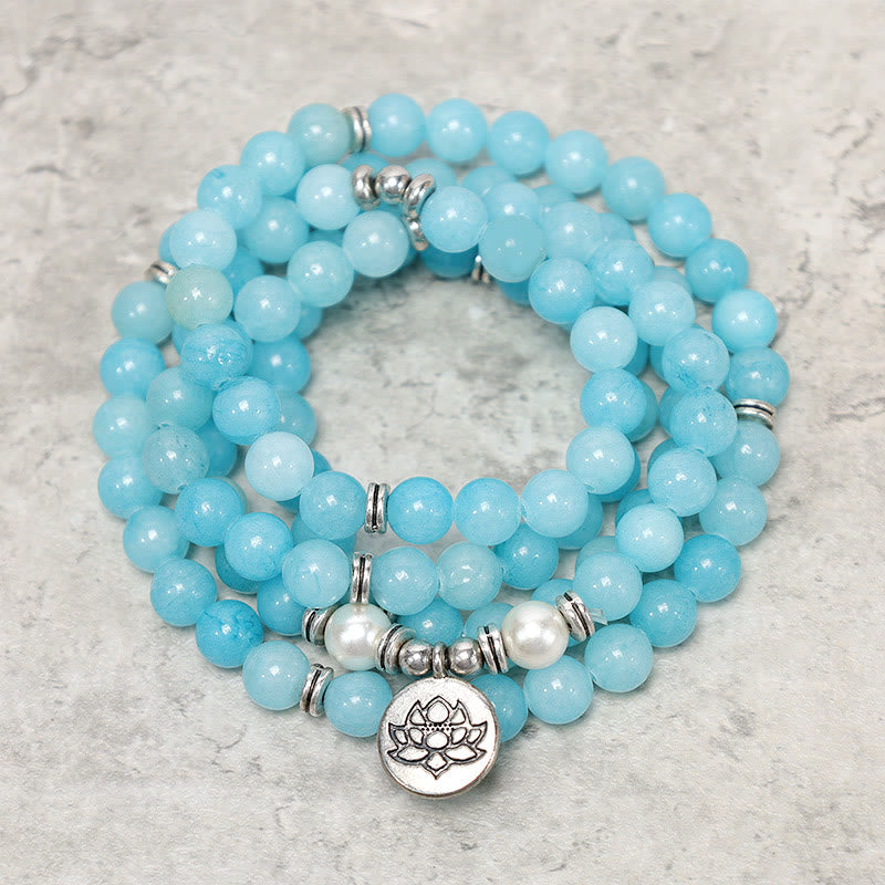 Bracelet Mala de guérison en pierre Buddha Stones - image 0