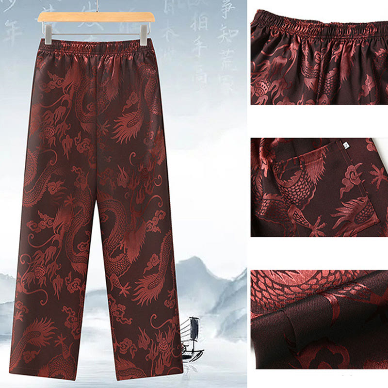 Costume Tang en Buddha Stones pour hommes, vêtements traditionnels chinois Hanfu, chemise de Kung Fu, uniforme, manteau à manches longues, hauts et pantalons, vêtements pour hommes - image 12