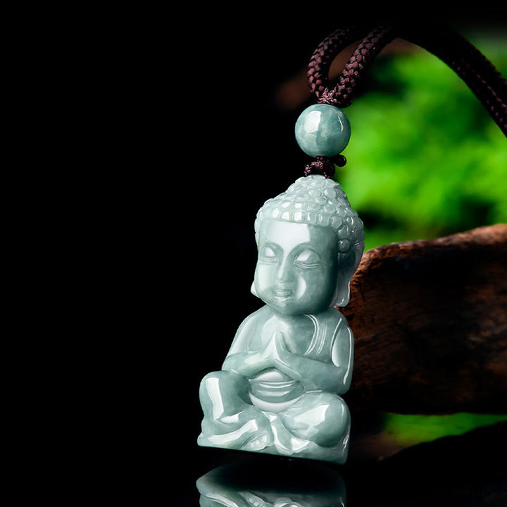 Collier pendentif amulette de méditation Buddha Stones de Bouddha et sérénité - image 4